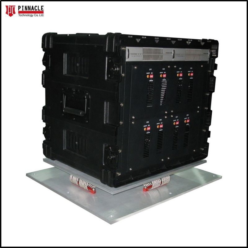 10KW قدرتمند بمب Jammer ماشین برای Rcied بی سیم تلفن همراه سیگنال جدا کننده