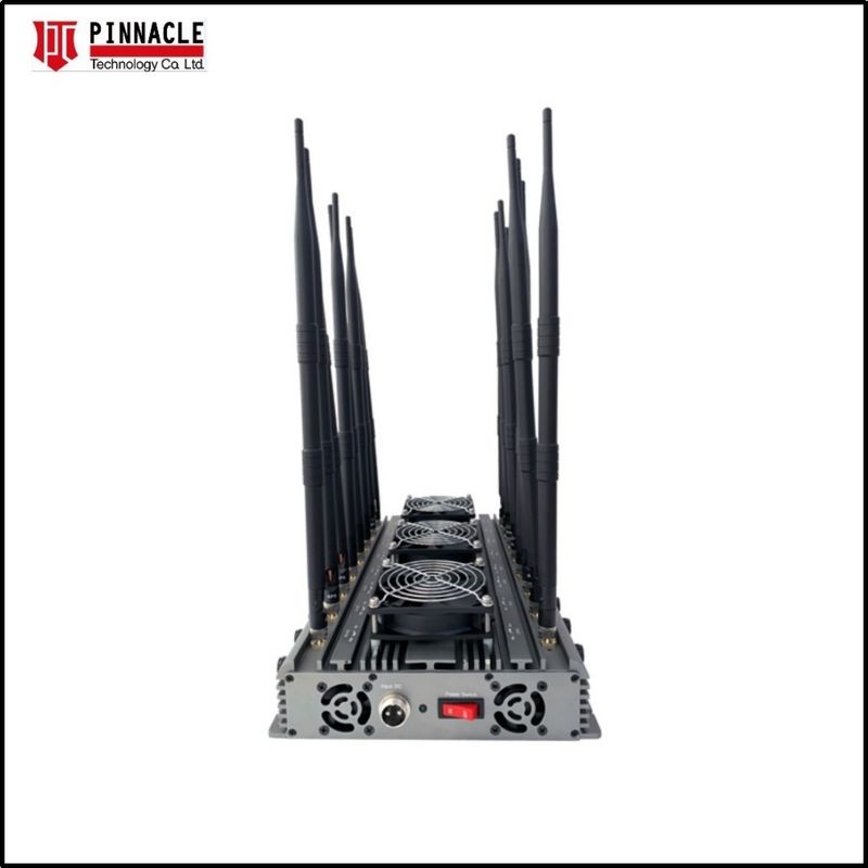 16 آنتن WIFI کنترل از راه دور Lojack Jammer بلاک تلفن همراه برای دفتر 120W