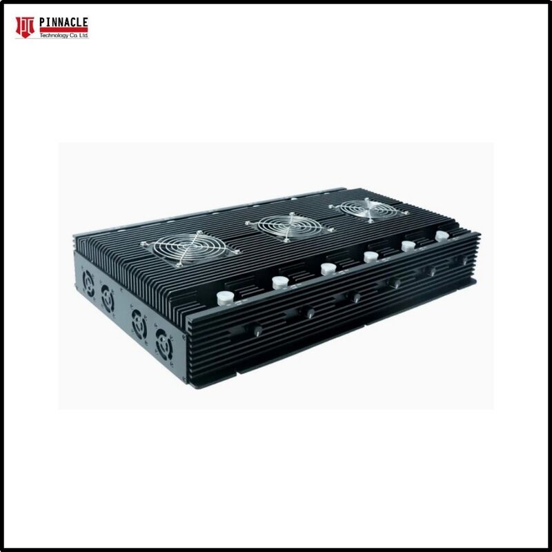 270W High-Power 12-Antenna Desktop Signal Jammer: Full Band 5G/4G/WiFi/GPS Defense System