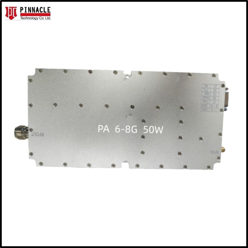 ماژول تقویت کننده وای فای 6E RF با قدرت بالا با خروجی 50W یا 100W برای سرکوب سیگنال 5925-7125 MHz