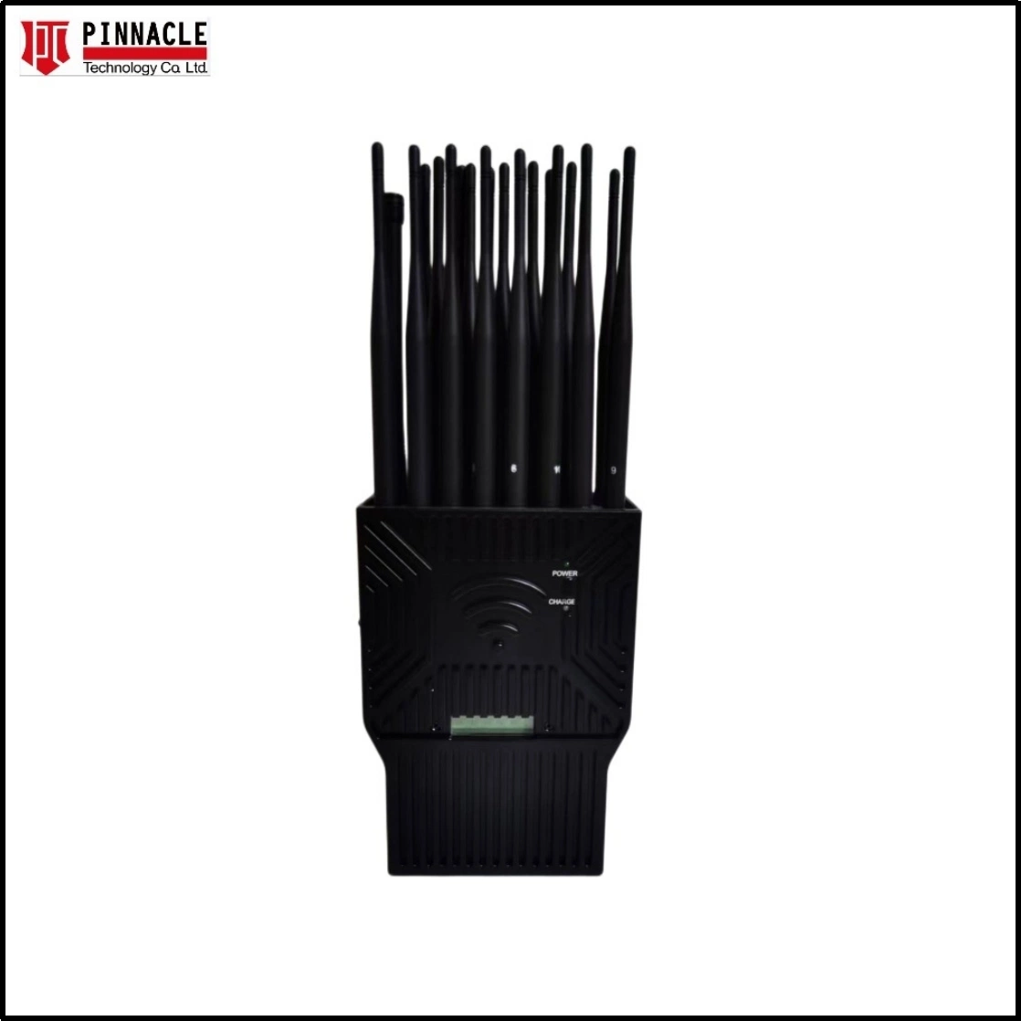 GPS GSM بلوتوث جمر سیگنال دستی وای فای 2.4G 5.8g دستگاه جمر تلفن همراه 1