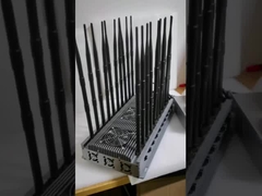 دسکتاپ 160W 20 آنتن تلفن همراه وای فای 5G GPS Lojack UHF VHF سیگنال Jammer