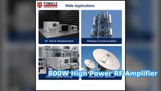 تقویت کننده برق RF 800W 1200 1400MHz درجه صنعتی