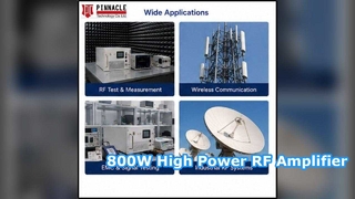 راه حل صنعتی تقویت کننده برق RF 800W 1200 1400MHz