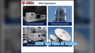 تقویت کننده برق RF 800W 1200 1400MHz برای مصارف صنعتی