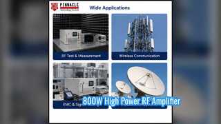 تقویت کننده برق RF 800W 1200 1400MHz درجه صنعتی