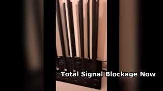 جمر سیگنال دسکتاپ 12 آنتن پرقدرت 270 واتی: سیستم دفاعی باند کامل 5G/4G/WiFi/GPS